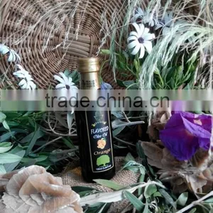 Orange Infused Olive Oil. Premium Quality Olive Oil With ISO9001 Certification. Glass Bottle 250 Ml. thumbnail-3