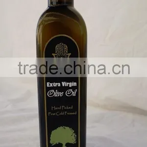 Cold Pressed Extra Virgin Olive Oil. A'Quality Extra Virgin. 100% Extra Virgin Olive Oil. Marasca Glass Bottle 500 ml thumbnail-2