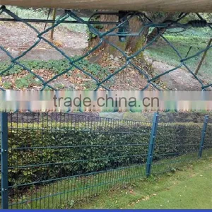 Hot Dipped Galvainzed Powder Coated Chain Link Fence Panels thumbnail-4