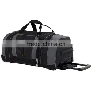 Fashion High Quality 100% Polyester China Cheap Duffle Bag Luggage thumbnail-1