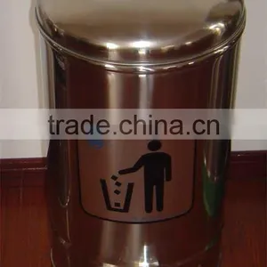 Stainless Steel Dustbin thumbnail-1