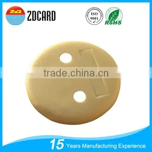 Temperature-resistance Washable LF/HF/UHF RFID Laundry Sticker thumbnail-1
