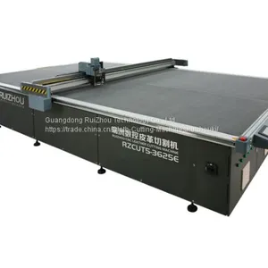 RZCUT5-3625E Single Head CNC Flatbed Apparel and Textile Cutting Machine thumbnail-1