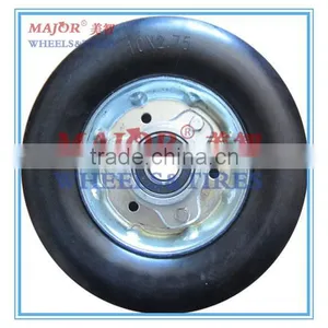 Good Quality 10X2.75 Solid Rubber Wheel thumbnail-1