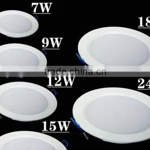 Recessed Round High Lumen 7w/9w/10w/18w 24w Led Panel Light / Led Light Panel thumbnail-2