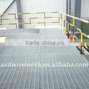 Tread Steel Grating/catwalk Steel Grating/tree Well Grates/lawn Grating/fountain Grating/window Well Grates/40mm Steel Grating thumbnail-1