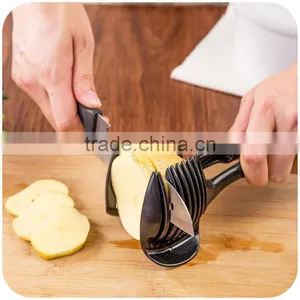 Tomato Slicer Manual Lemon Slicer Kitchen Tool for Fruit Cutter Pear Cutter thumbnail-3