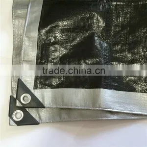 Heavy Duty Construction H.D.P.E. Black Mesh Tarp thumbnail-5