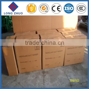 11mm Fiberglass Duct Rodder, 12mm Cable Rod FRP Conduit Snake Rodder, 13mm Cable Rodder thumbnail-4