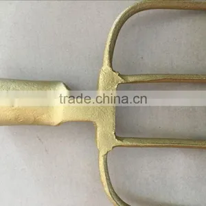 Steel Fork F102-4T With Gold Powder Coated thumbnail-3