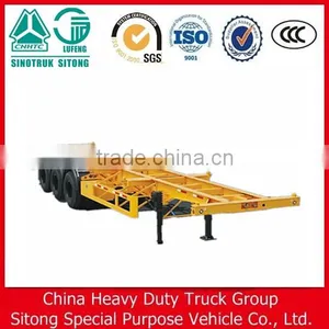 High Quality 3 Axle 40FT Container Carrier Chassis Trailer for Sale thumbnail-5