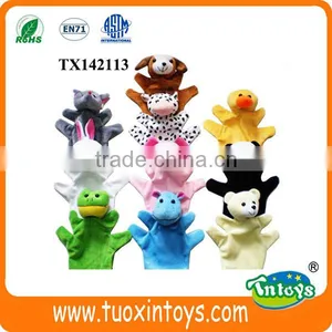Soft Cute Plush Glove Puppet Safe Baby Animal Toy Sets thumbnail-1
