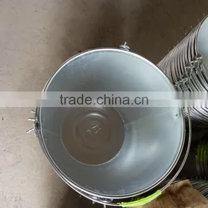 12L Metal Galvanized Buckets With Wooden/steel/plastic Handle thumbnail-5