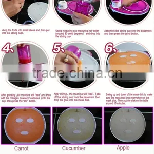 2016 Hot Gifts Housemade DIY Facial Mask Making Machine With Collagen Power thumbnail-2