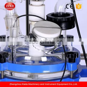 20L Lab Process Double-layer Glass Reactor thumbnail-3