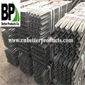 Galvanized Perdrilled Traffic Steel Square Tubing Posts thumbnail-4