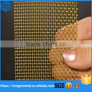 Galvanized Square Wire Mesh, Scarce Precious Metal Wire Mesh,Brass Woven Wire Mesh Screen thumbnail-4