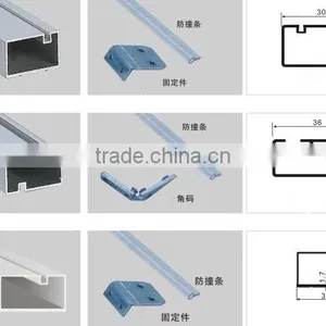 China Xindongrui Aluminum Factory High Quality Aluminum Extrusion Profile for Furniture Cabinet thumbnail-2