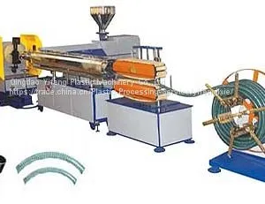 PVC Steel Wire Reinforced Transparent Hose Production Line thumbnail-1