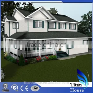 2 Storey Steel Architecture Prefabricated Home Villa Design thumbnail-1