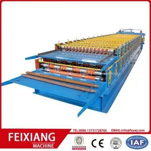 Most Popular Metal Roofing Double Layer Roll Forming Roofing Machine thumbnail-3