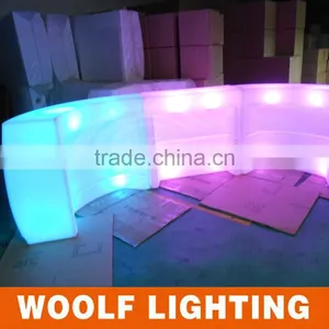 24-48pcs RGB Nightclub Used Rechargeable LED Lighting Bar Counter Bar Furniture thumbnail-1