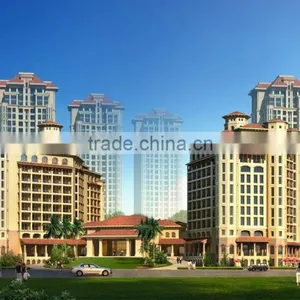 Professional Factory Supply Luxurious 3D Rendering Villa Design thumbnail-5