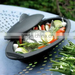 Personalized Microwave Silicone Steamed Fish Bowl Silicone Steaming Bowl thumbnail-1