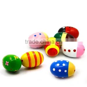 Children's Educational Wooden Toys Sand Eggs for Kids thumbnail-1