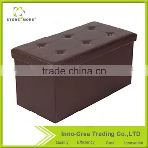Wholesale Durable OEM PVC Multi-Function Storage Ottoman thumbnail-1