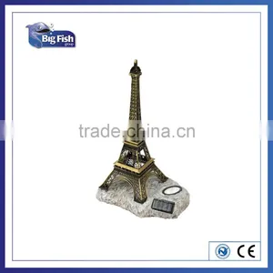 Decoartive Outdoor Solar Powered Sculpture Eiffel Tower Shaped LED Garden Solar Lights thumbnail-1