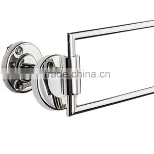 Bathroom Accessories Removable Double Towel Bar thumbnail-3