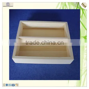 Custom Christmas Garnish Unfinished Cheap Pine Wood Tray thumbnail-1