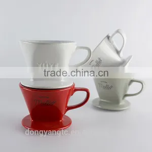 Wholesale Ceramic Coffee Filter,coffee Filter Holder,coffee Filter Cup thumbnail-4