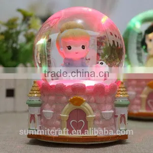 Resin Princess Music Box Snow Globe 8 Year Old Girl Gift thumbnail-6