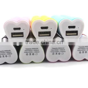 Universal Smart Power Bank With Led Light/dual USB Power Bank 2600mAh thumbnail-3