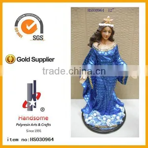 Polyresin Beauty Lady Figurine Home Decoration Craft thumbnail-1