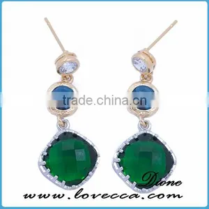 Fashionable Drop Earings Gold Dangle Earrings Stud Earrings for Girls thumbnail-1