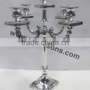 5 Arm Candelabra for Weddings and Home Decorations thumbnail-5