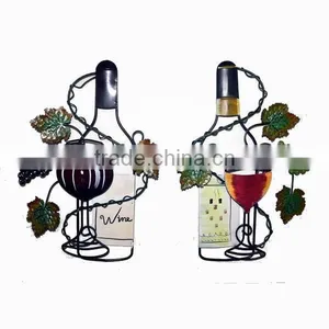 Hot Sale Metal Wine Bottle Wall Decor thumbnail-1
