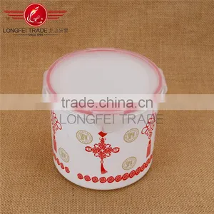 Household Eco-friendly 4pcs Round Plastic Preservation Box/ Fressness Bowl /crisper Mould thumbnail-3