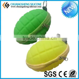 LOVELY HOT SELLING BOOM SHAPE SILICONE COIN BAG/PURSE/WALLET,AND THE SHAPE CAN BE REDESIGN thumbnail-3