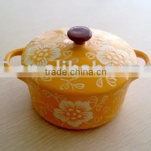 New Design Handpainted Mini Casserole thumbnail-1
