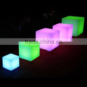 Indoor or Outdoor LED Cube Stool, Led Bar Furniture for Sale thumbnail-6
