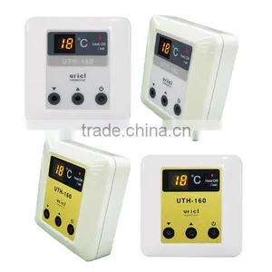 Korean Thermostat for Heating Film & Heating Cable (temperature Controller, Temperature Regulator) UTH-160(2.5Kw Capacity) thumbnail-1