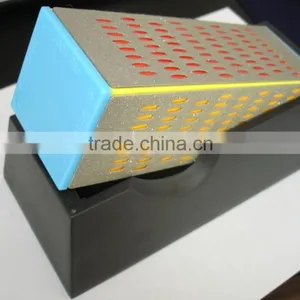 4-side Colorful Diamond Knife Whetstones With Plastic Case thumbnail-1