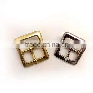 Center Bar Buckle, Solid Brass Center Bar Buckle With One Prong, Nickel Plate Belt Buckle thumbnail-5