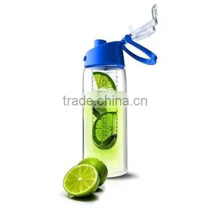 BAP FREE Fruit Juice Infusing Infuser Water Bottle Sport Health Flip Lid thumbnail-6