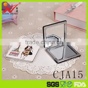 Square Beauty Magnifying Mirror,compact Mirror,custom Mirrors thumbnail-1