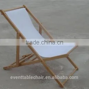 Outdoor Portable Wooden Beach Folding Chairs With Canvas Wholesale thumbnail-2